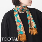 楽天市場】Tootal Vintage ユニセックス ピュアシルク スカーフ
