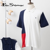 Ben Sherman ٥󥷥㡼ޥ ݥ Ⱦµ 顼֥å 2 ޥ Ρۥ磻 ݥ åեå