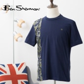 Ben Sherman �٥󥷥㡼�ޥ� T����� Ⱦµ ����ե顼���� �ޥ�� �ͥ��ӡ� ���å����ե��å� ���롼�ͥå�