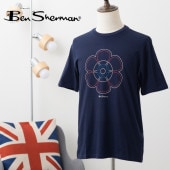 Ben Sherman ٥󥷥㡼ޥ T Ⱦµ 60th˥С꡼ ޥ 60ǯ 쥮顼եå 롼ͥå