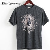 Ben Sherman ٥󥷥㡼ޥ T Ⱦµ ɥ ޥ ͥӡ  롼ͥå