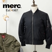 륯ɥ Merc London ܥС㥱å MA-1  Хåȥ꡼ ͥӡ ܥޡ ܥС Jacket 㥱å ˥å  ǥ åեå ե ȥå