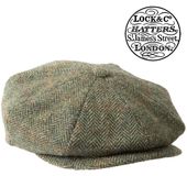 James Lock ॹå 㥹å SANDWICH ٥ܡå  GREEN HERRINGBONE WINDOWPANE ꡼ إܡ ɥڥ