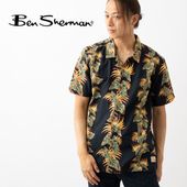 Ben Sherman �٥󥷥㡼�ޥ� Ⱦµ����� �ܥ��˥��� �꡼�� �ץ��� �֥�å� ���� ���åȥ�