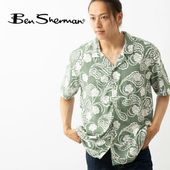 Ben Sherman �٥󥷥㡼�ޥ� Ⱦµ����� �ڥ����꡼ �ե� ���� �����ץ��顼 �ڡ��륫���� CARNABY FIT �ӥ�������