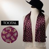 Tootal Vintage ��˥��å��� �ԥ奢 ���륯 �������� ���ȡ��� �ܥ�ɡ� �ڥ����꡼ �ȥ������� ������ơ���