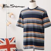 Ben Sherman ٥󥷥㡼ޥ ȥ饤 T Ⱦµ ͥӡ åȥ åեå 롼ͥå 󥸥˥ɥȥ饤