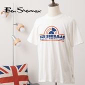 Ben Sherman ٥󥷥㡼ޥ ץ T Ⱦµ Ρۥ磻 塼ܥå  ˥ååȥ ץ ץ 쥮顼եå