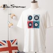 Ben Sherman ٥󥷥㡼ޥ եå ץ T Ⱦµ Ρۥ磻 80s ץ쥤 ӥǥơ åȥơ ˥ååȥ ץ ץ 쥮顼եå