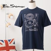 Ben Sherman ٥󥷥㡼ޥ եå ץ T Ⱦµ ͥӡ ˥쥳ɥץ졼䡼 ˥ååȥ ץ ץ 쥮顼եå