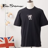 Ben Sherman ٥󥷥㡼ޥ ץ T Ⱦµ ֥å 饸Хåեå Хåץ 饸 饸 ˥ååȥ  ץ åեå 