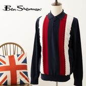 Ben Sherman ٥󥷥㡼ޥ Ĺµ˥åȥݥ ݥ ͥӡ Сƥ륹ȥ饤 ˥ååȥ