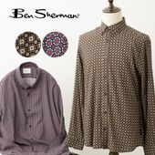 ٥󥷥㡼ޥ Ben Sherman Ĺµ ա顼ɥץ ȥå ֥ å MOD FIT ӥ 