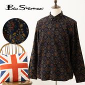 ٥󥷥㡼ޥ Ben Sherman ǥ Ĺµ ա顼 ץ  CARNABY FIT ȥå