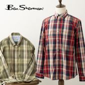 ٥󥷥㡼ޥ Ben Sherman Ĺµ إơå å 饤󥰥꡼ å MOD FIT ܥ 