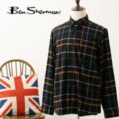 ٥󥷥㡼ޥ Ben Sherman Ĺµ ֥åå ץ å ֥å CARNABY FIT 