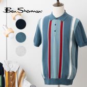 Ben Sherman �٥󥷥㡼�ޥ� Ⱦµ�ݥ������ �С��ƥ����� ���ȥ饤�� �˥åȥݥ�