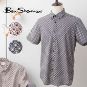 Ben Sherman �٥󥷥㡼�ޥ� Ⱦµ����� �֥��å������ץ��� �����