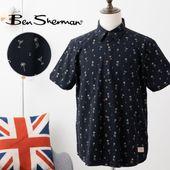 Ben Sherman �٥󥷥㡼�ޥ� Ⱦµ����� ������å����ץ��� ���饷�å��ե��å�