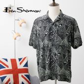 Ben Sherman �٥󥷥㡼�ޥ� Ⱦµ����� �������ǥ�å������ץ��� ���å����ե��å� �����ץ��顼