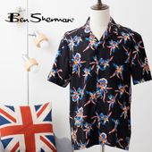 Ben Sherman �٥󥷥㡼�ޥ� Ⱦµ����� �ܥ��˥���ץ��� ���å����ե��å� �����ץ��� �֥�å�