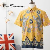 Ben Sherman �٥󥷥㡼�ޥ� Ⱦµ����� ���֥��ȥ饯�ȥܥ��˥��� �ץ��� ���饷�å��ե��å� ��������