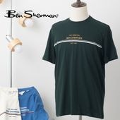 Ben Sherman �٥󥷥㡼�ޥ� T����� Ⱦµ ���㡼�ޥ�֥��ɥ��ȥ饤�� �������˥å����åȥ� ����ץ� ���ȥ饤�� �쥮��顼�ե��å�