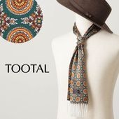 Tootal Vintage ��˥��å��� �ԥ奢 ���륯 �������� ���꡼�� ������ȥ�å� �ȥ������� ������ơ���