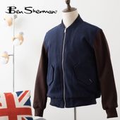 Ben Sherman �٥󥷥㡼�ޥ� ���顼�֥��å��ܥ�С����㥱�å� �ߥåɥʥ��� ���������