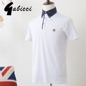 Gabicci ��� �ݥ������ Ⱦµ  ���ӥå� �ۥ磻�� �����֥�ȥ��