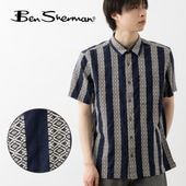 Ben Sherman �٥󥷥㡼�ޥ� Ⱦµ����� ���ȥ饤�� �ȥ饤�磻�ȥǥ˥� CARNABY FIT ���åȥ� ������ȥ�å� ��˥��å���