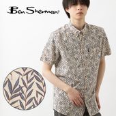 Ben Sherman �٥󥷥㡼�ޥ� Ⱦµ����� �꡼���� �����������ۥ磻�� CARNABY FIT �ܥ��˥��� ��˥��å���