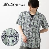 Ben Sherman �٥󥷥㡼�ޥ� ����Ⱦµ����� �ڥ����꡼ ���������� RELAXED FIT ��˥��å���