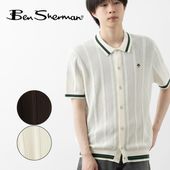 Ben Sherman �٥󥷥㡼�ޥ� Ⱦµ�˥åȥ���� �ƥ��åץ饤�� �����ҡ� �����ܥ꡼ RELAXED FIT ���åȥ� ��˥��å���