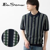 Ben Sherman �٥󥷥㡼�ޥ� Ⱦµ�ݥ������ ���㥬���� �쥮��顼�ե��å� ���åȥ� ��˥��å��� �������ͥ��ӡ�