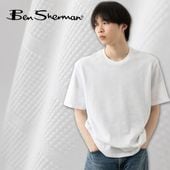 Ben Sherman �٥󥷥㡼�ޥ� T����� ���㥬������ ���åȥ� Ⱦµ �ۥ磻�� ���å����ե��å� ���åȥ� ���롼�ͥå� ��˥��å���