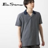 Ben Sherman �٥󥷥㡼�ޥ� ����Ⱦµ�ݥ������ ���ȥ饤�� ���å����ե��å� ��˥��å��� �������ͥ��ӡ� 