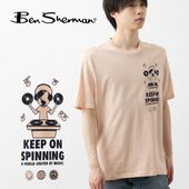 Ben Sherman �٥󥷥㡼�ޥ� T����� DJ �ߥ塼���å� �֥�å���ԥ� ���å����ե��å� ��˥��å��� 
