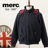 ��륯����ɥ� �ϥ��ȥ󥸥㥱�å� Merc London �������֥롼 LONGHILL ��˥��å��� ��å��ե��å���� 
