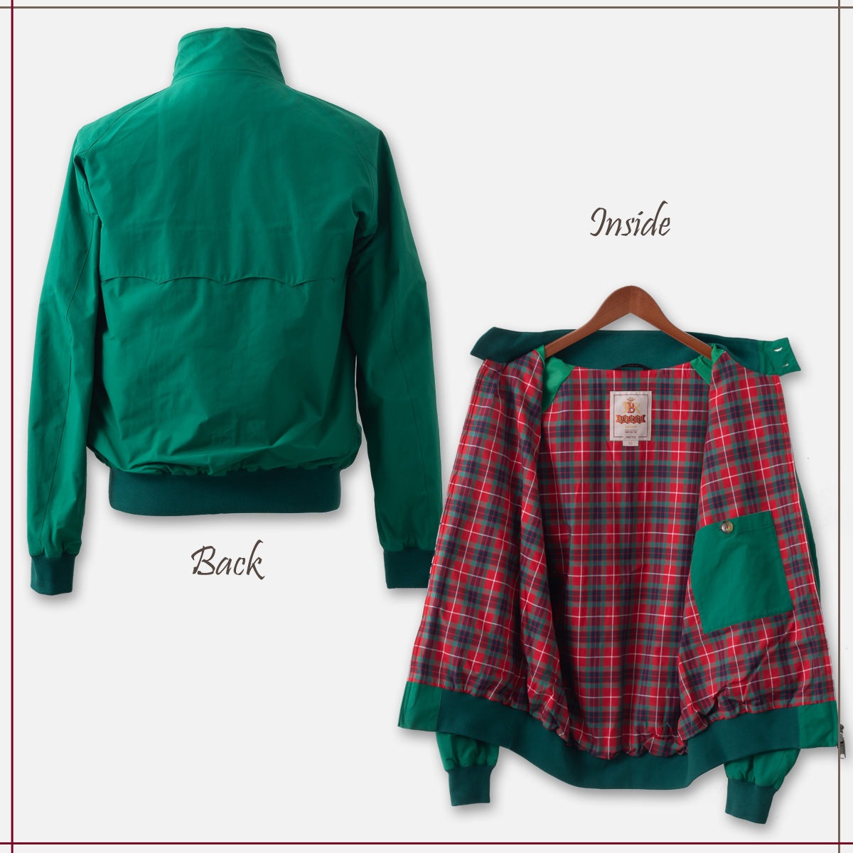 Baracuta G9 ���ꥸ�ʥ� �ϥ��ȥ󥸥㥱�å� �����󥰥ȥå� ����ȥ�ޥ�� �ѹ���