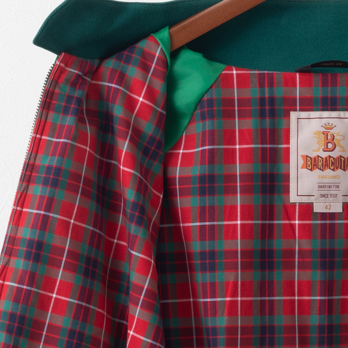 Baracuta G9 ���ꥸ�ʥ� �ϥ��ȥ󥸥㥱�å� �����󥰥ȥå� ����ȥ�ޥ�� �ѹ���