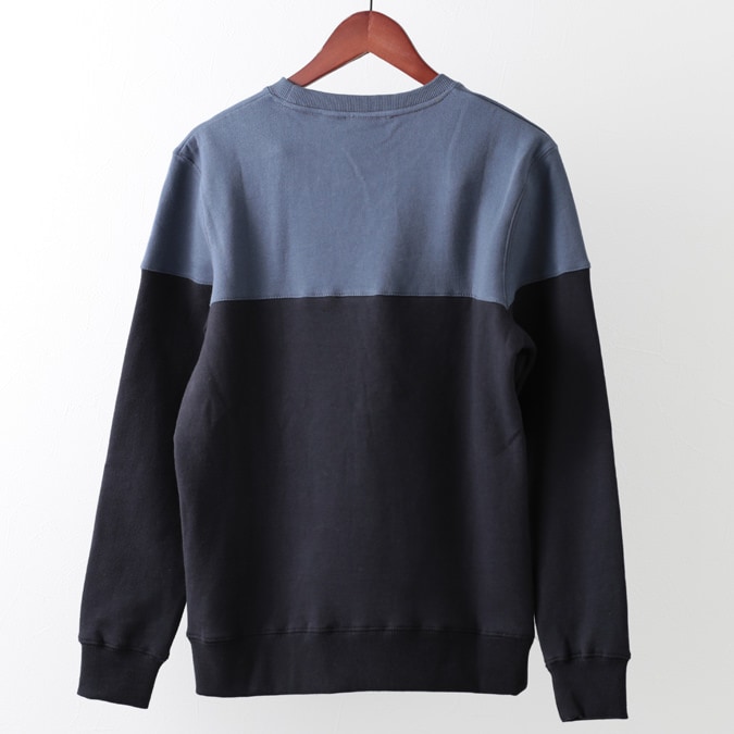服飾,ニット,セーター | スウェット トレーナー カラーブロック 2色