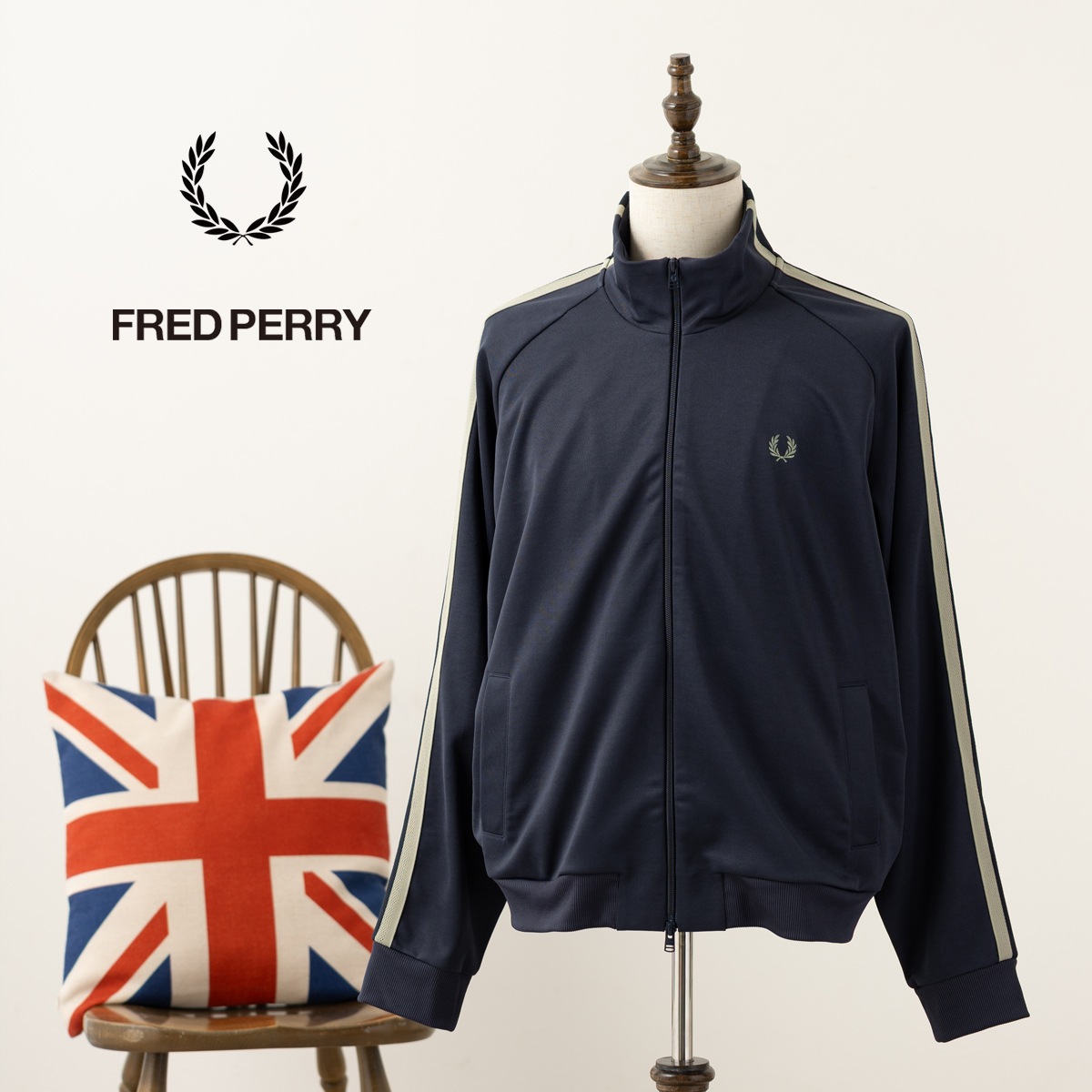 Fred Perry �ե�åɥڥ꡼ �ȥ�å����㥱�å� ���㡼�� ��å���ơ��� ���åץ��롼 ��˥��å��� �����������ե����� ��������Ź 