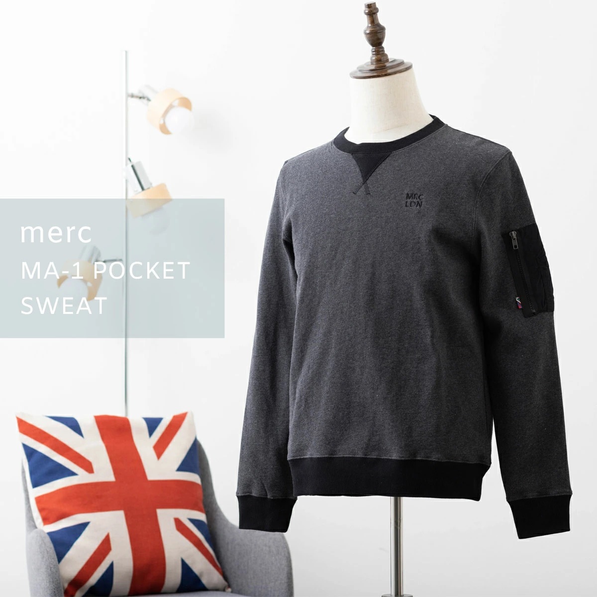 �������å� �ȥ졼�ʡ� MA-1  �ޡ�����㥳���� ��� Merc London ��륯����ɥ�