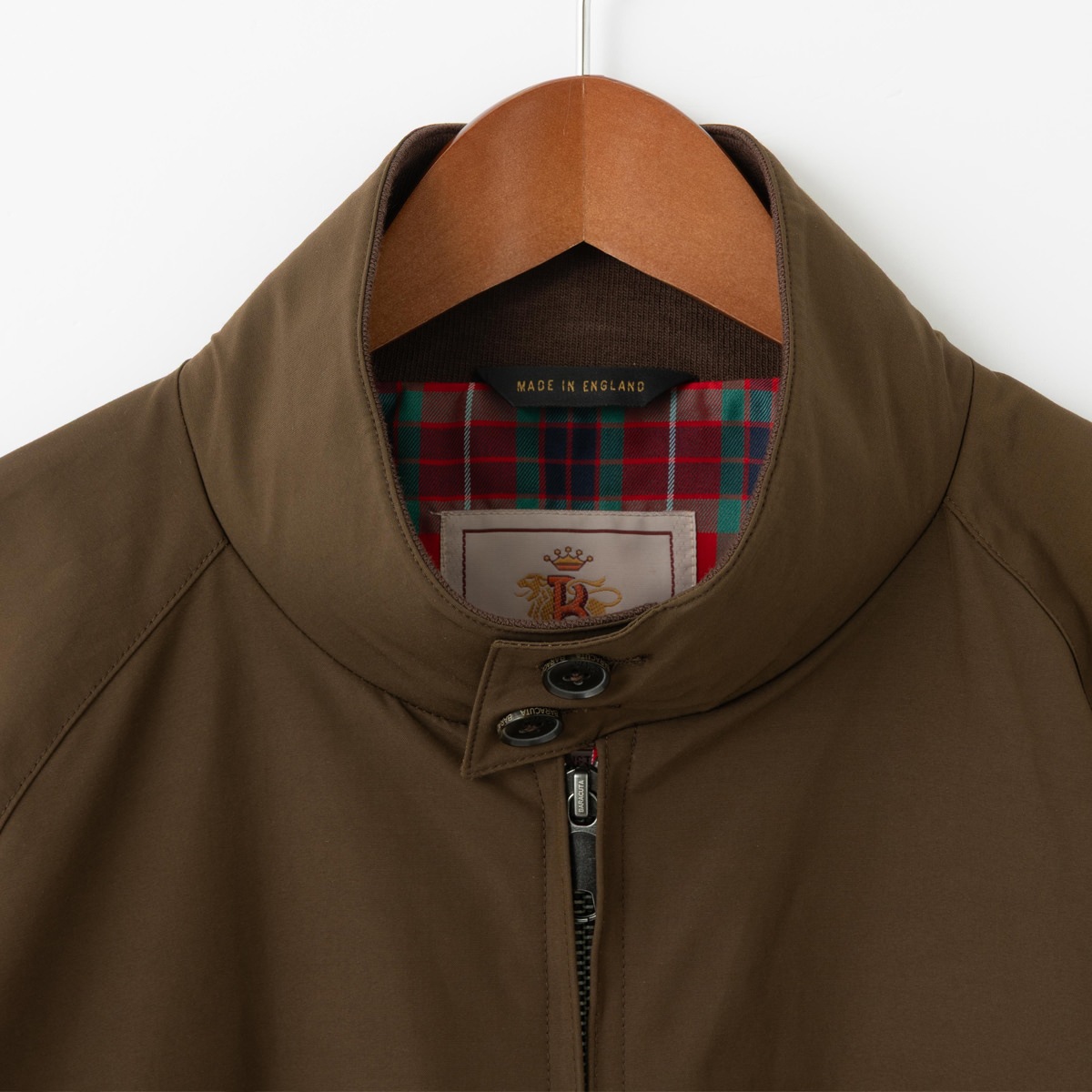 �Х饯���� Baracuta G9 ���ꥸ�ʥ� �ϥ��ȥ󥸥㥱�å� �����󥰥ȥå� ���졼�ȥ֥�å� �ѹ��� 