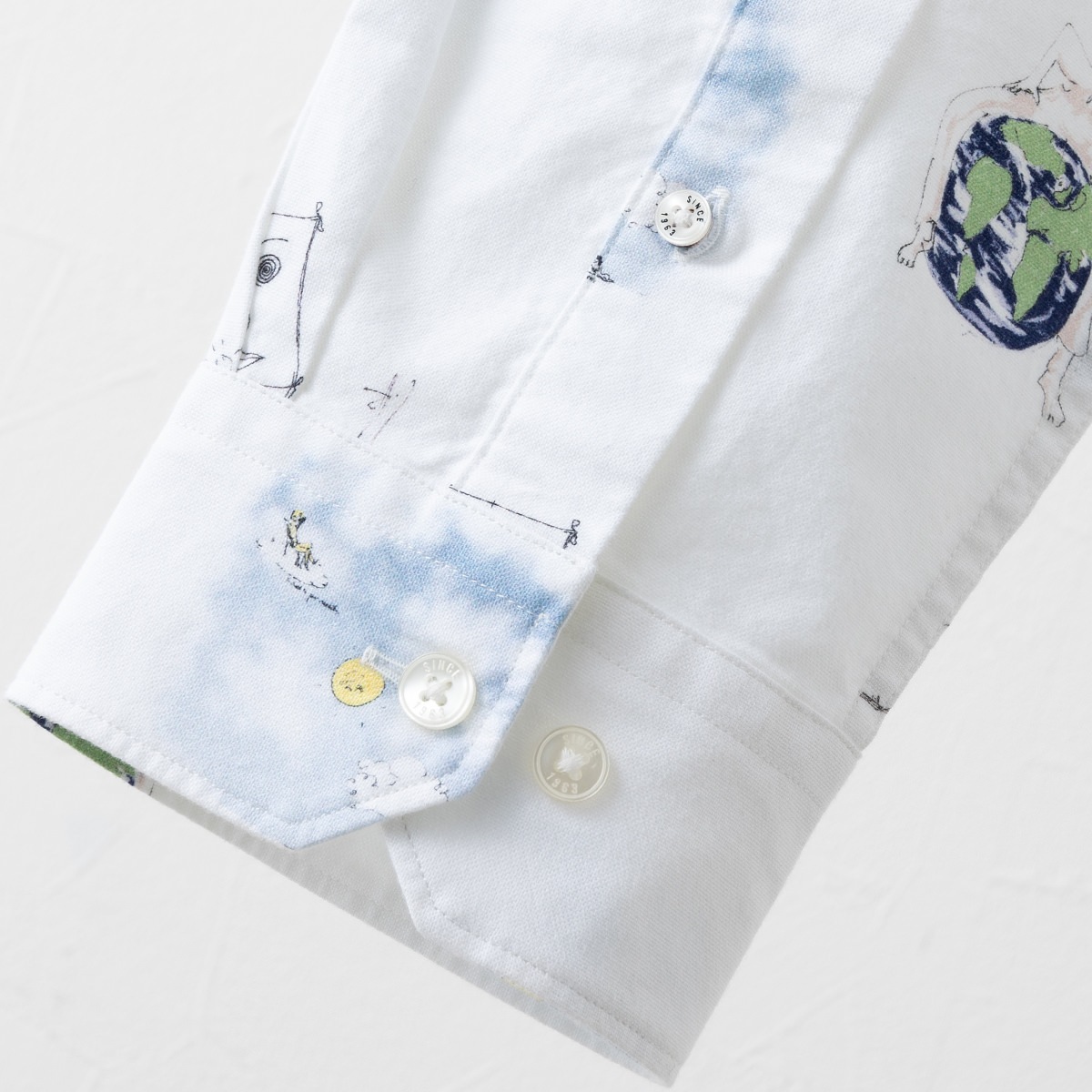 �٥󥷥㡼�ޥ� Ben Sherman ������Υ󥳥�� �����å��ץ��� Ĺµ����� �ۥ磻�� ���饹�� ���饷�å��ե��å� �ܥ�������� ���åȥ� ��� ���� �ץ쥼��� ���ե�