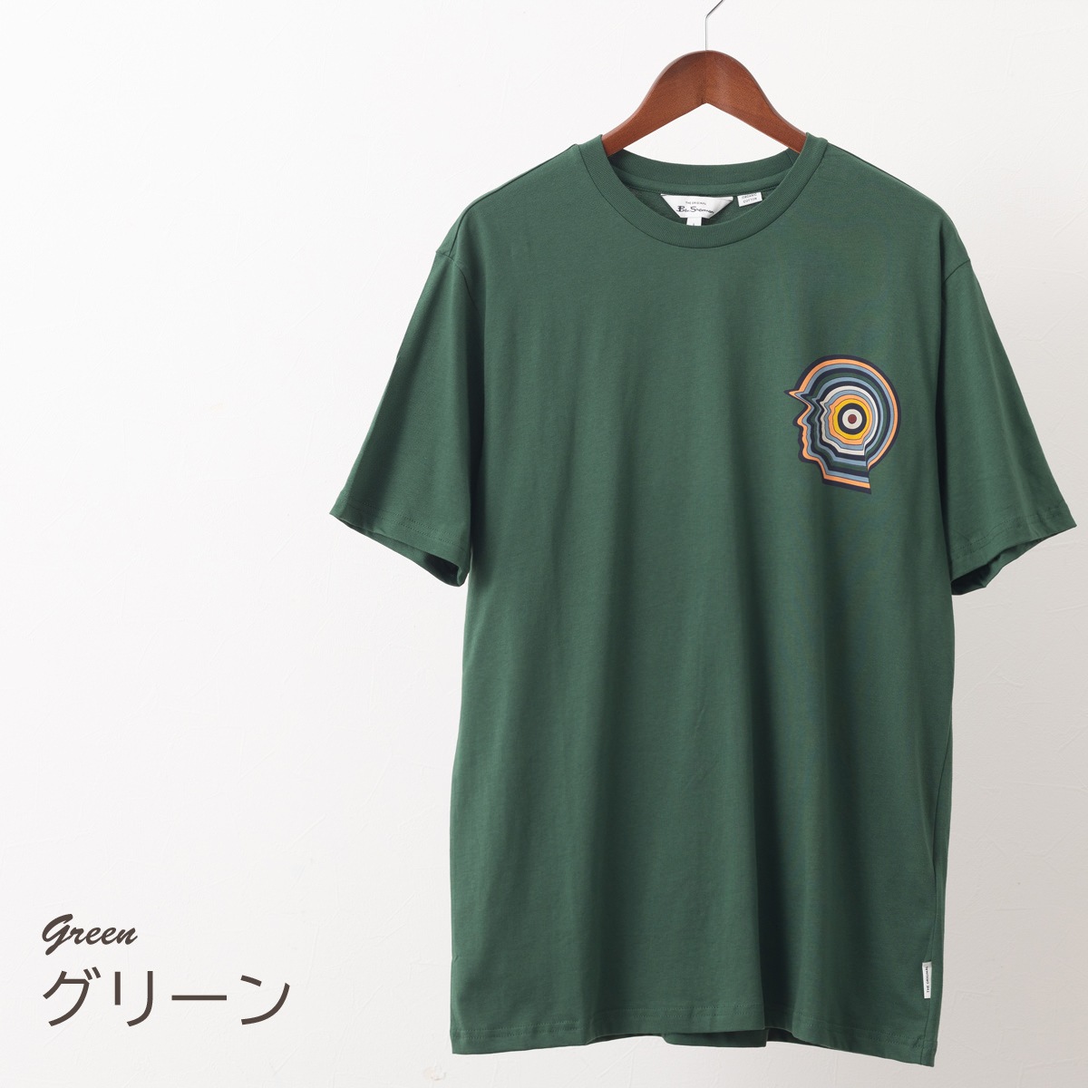 Ben Sherman �٥󥷥㡼�ޥ� ����ե��å� �ץ��� T����� Ⱦµ ���꡼�� �ƥ����� �������˥å����åȥ� ����ץ� ��å��إå� �������åȥޡ��� �쥮��顼�ե��å�