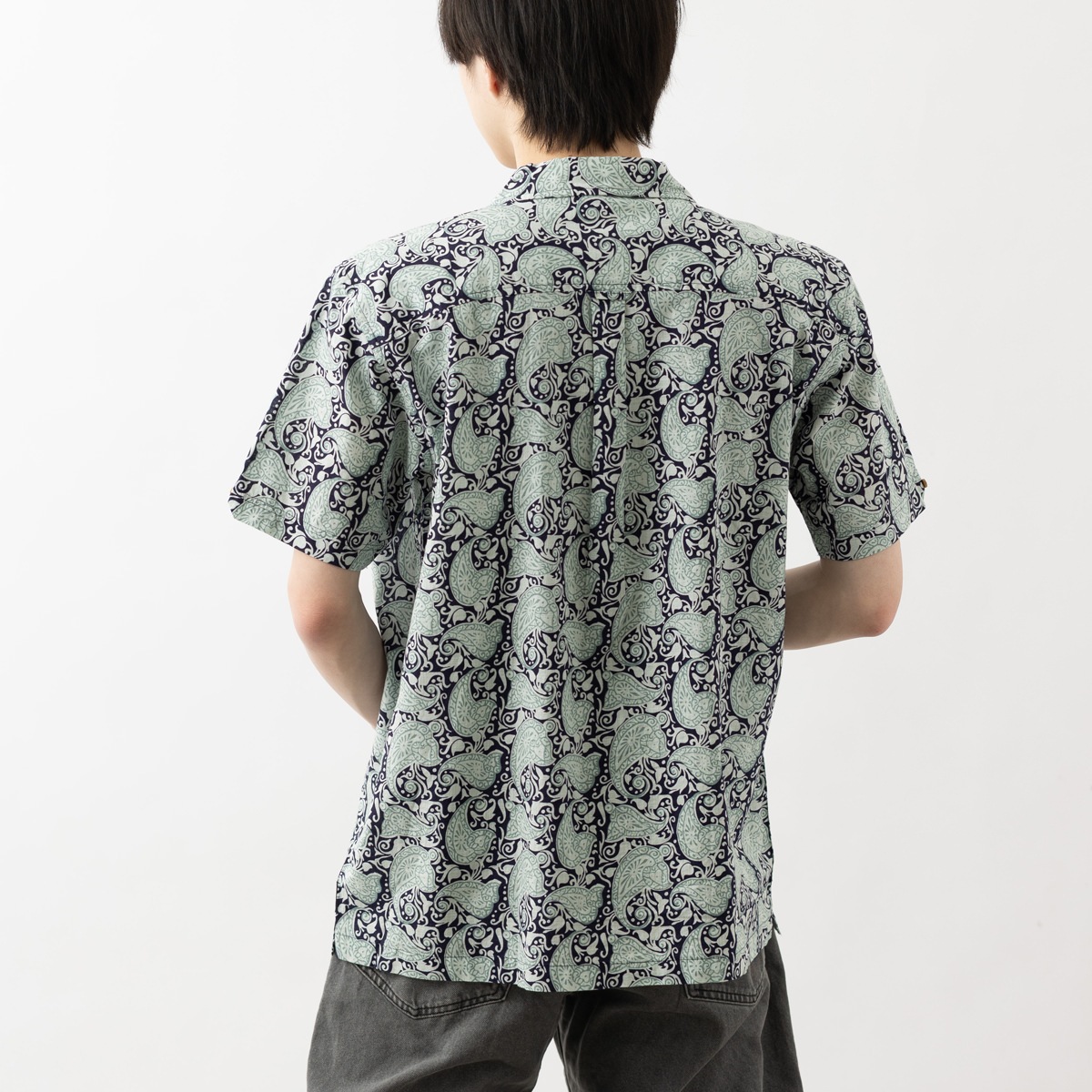 Ben Sherman �٥󥷥㡼�ޥ� ����Ⱦµ����� �ڥ����꡼ ���������� RELAXED FIT ��˥��å���