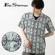 Ben Sherman �٥󥷥㡼�ޥ� ����Ⱦµ����� �ڥ����꡼ ���������� RELAXED FIT ��˥��å���