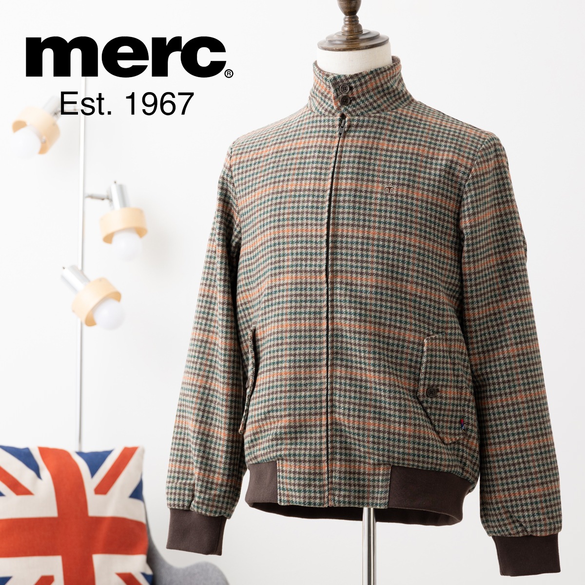 merc london ハリントンジャケット スウィングトップ メルクロンドン Merc London,メンズ Merc London メルクロンドン
